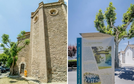 ¡El interesante pueblo de Ametlla está a 2 km!